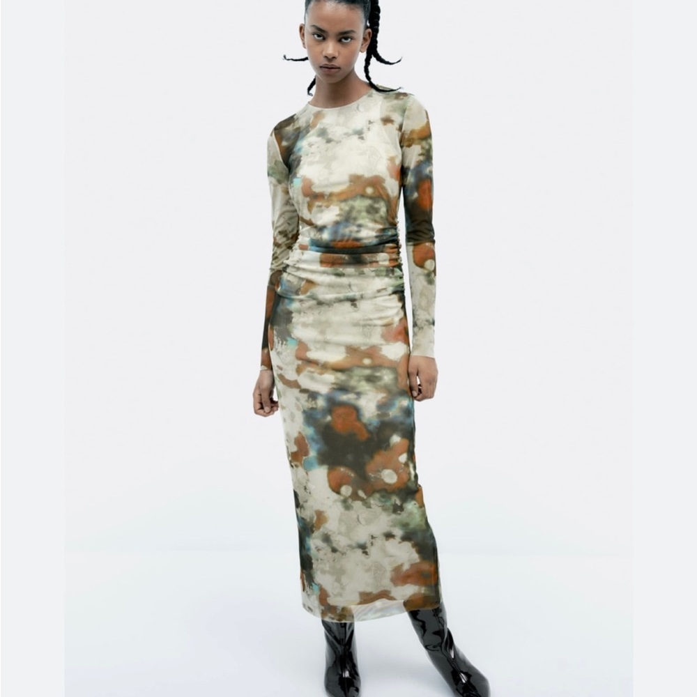 NWT Zara Long Sleeve Dress